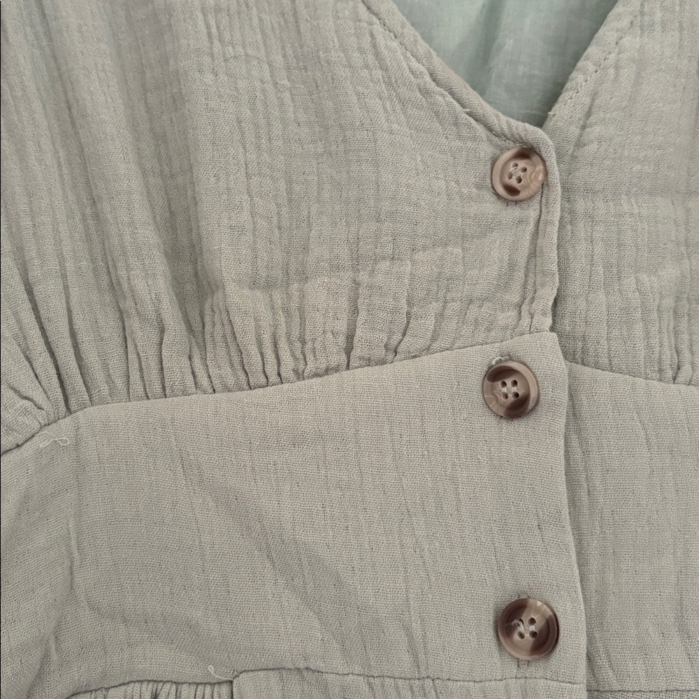 Piper & Scoot Larkins Button Up Gauze Midi - Picture 5 of 5